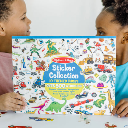 Sticker Collection - Dinosaurs, Vehicles, Space, and More