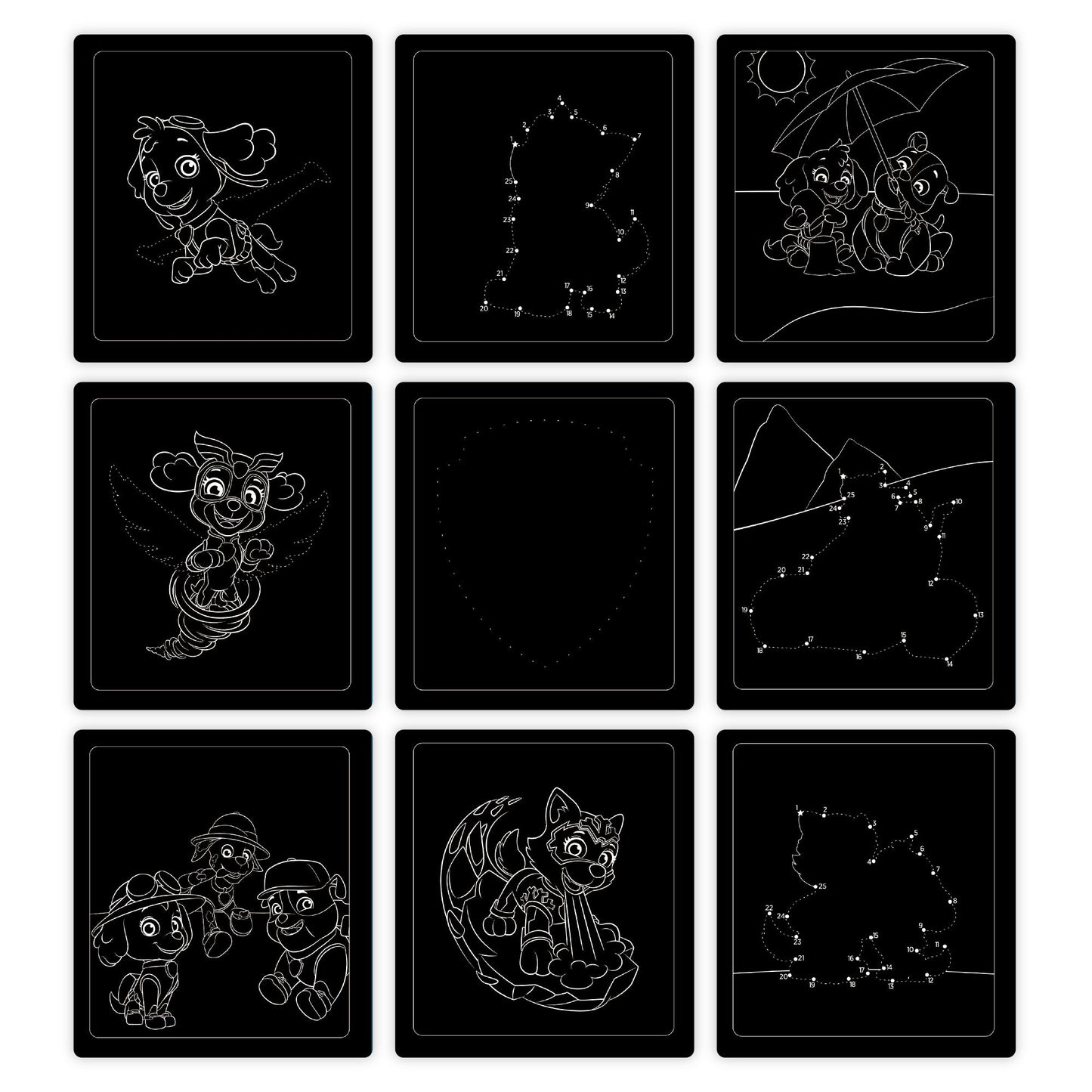 PAW Patrol Scratch Art Pad - Skye