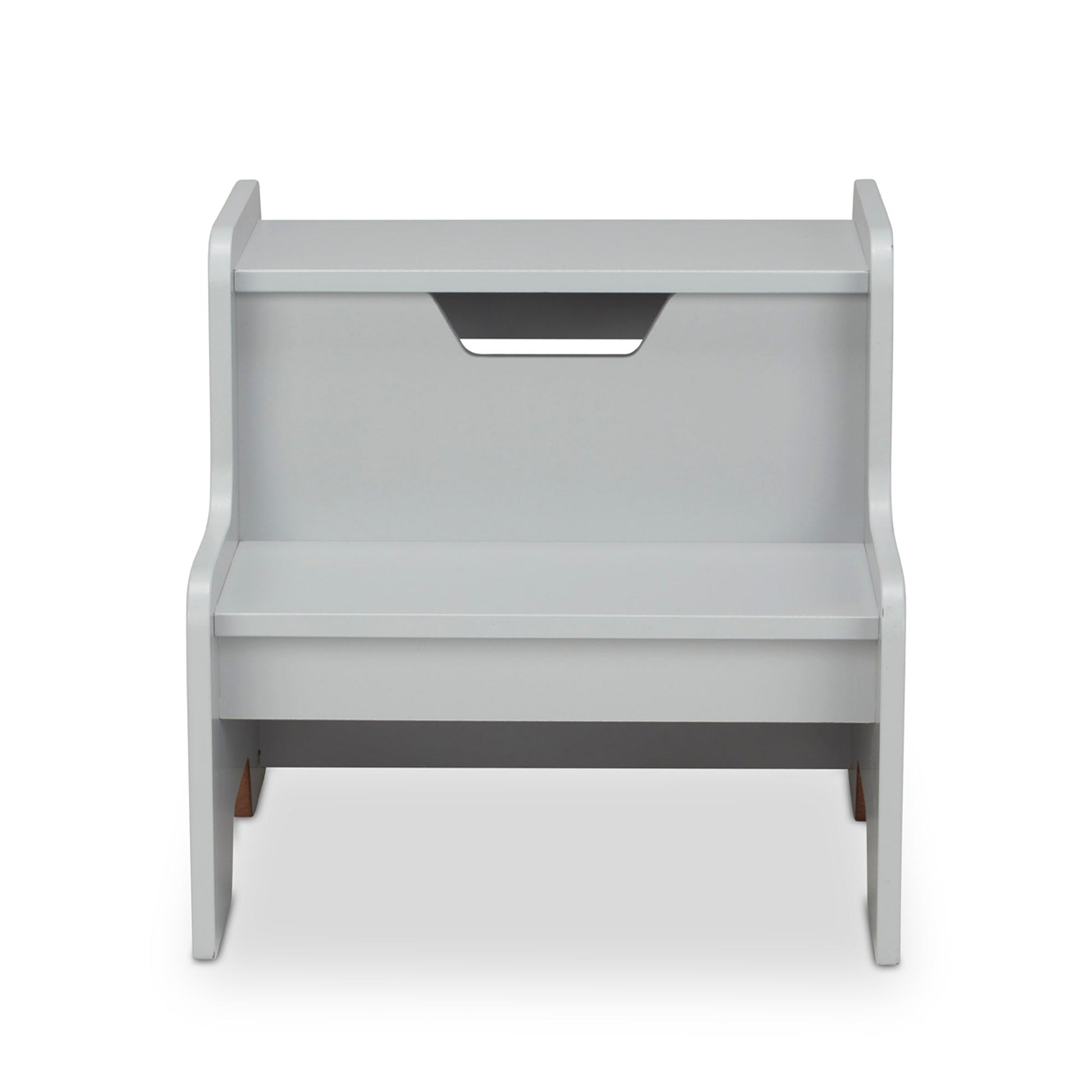 Wooden Step Stool – Gray