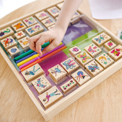 Deluxe Wooden Stamp Set - Fairy Tale
