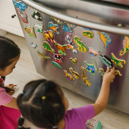 Wooden Magnets Bundle - Animals and Dinosaurs