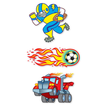 My First Temporary Tattoos: 100+ Kid-Friendly Tattoos - Adventure, Creatures, Sports, and More