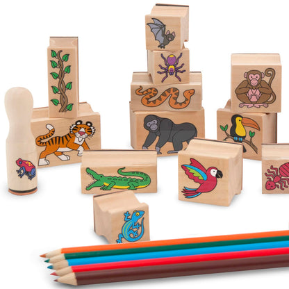 Stamp-a-Scene Rain Forest