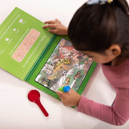 Water Wow! Animal Antics Deluxe Water-Reveal Pad - On the Go Travel Activity