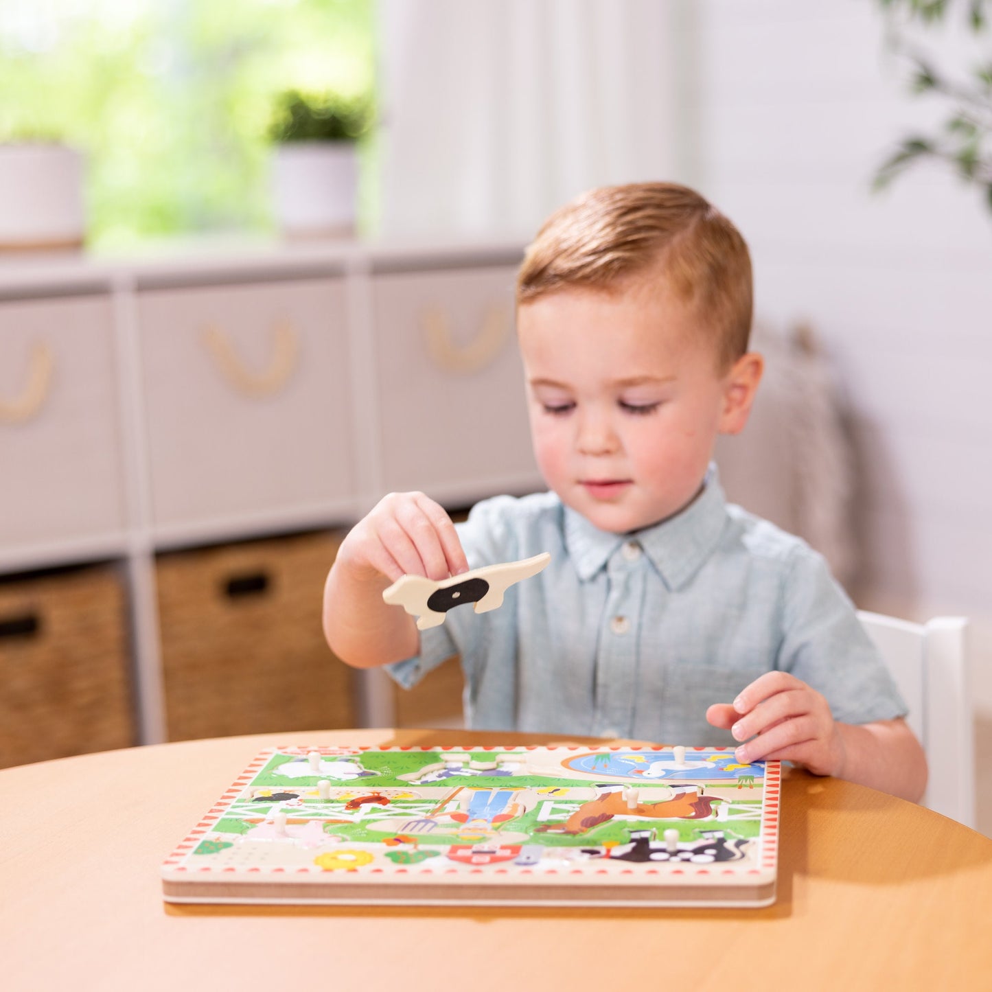 Old MacDonald's Farm Song Puzzle - 8 Pieces