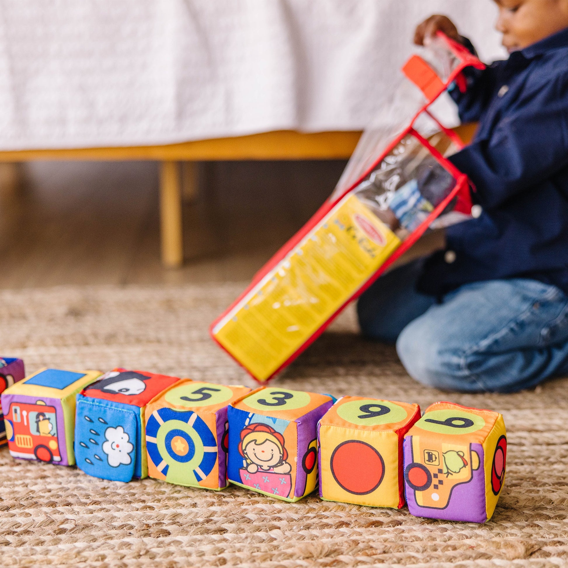 K's Kids Match and Build Soft Blocks
